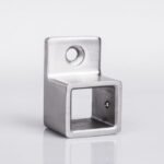 Square Top Rail Wall Bracket Round