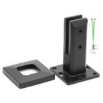 Square Deck Mount Spigots 160mm - Image 2