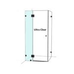 Standard Hinge (10mm Ultra Clear Toughened Glass)