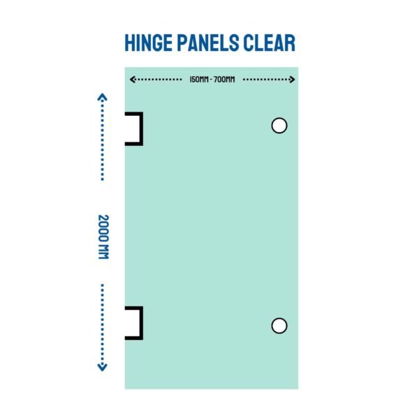 hinge panels clear
