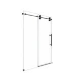 Wall to Wall Sliding Door Shower Screen - Image 3
